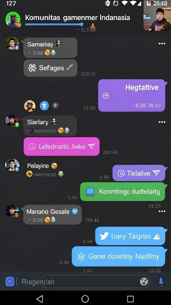 Tampilan utama yang menarik dan interaktif.