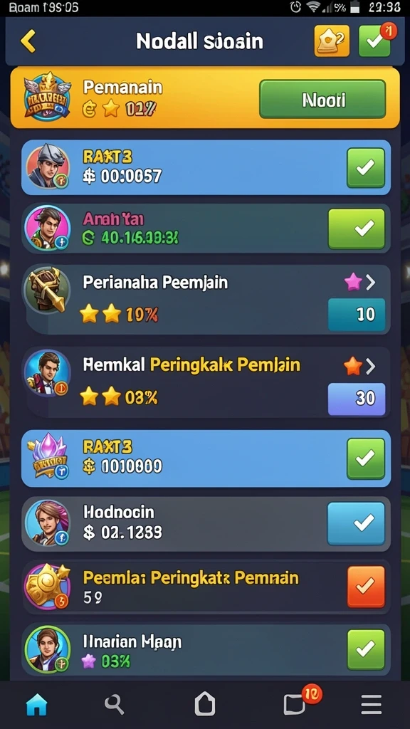 Tampilan antarmuka yang menarik dan mudah digunakan.