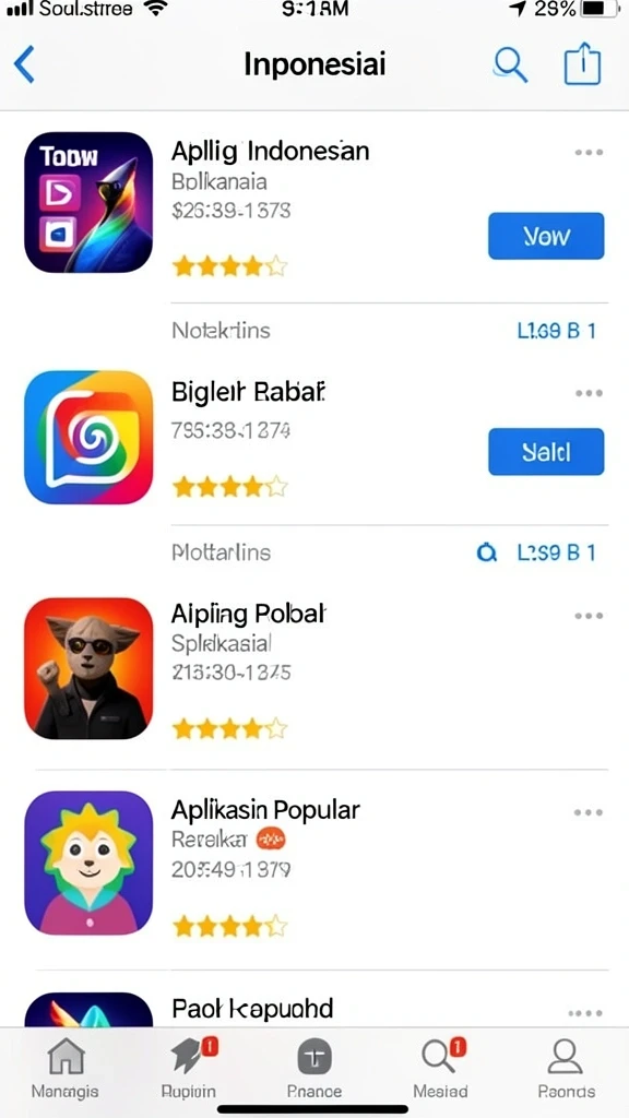 Tampilan grafis yang memukau dan penuh warna.