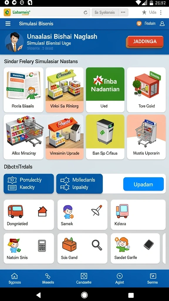 Mode permainan yang menantang dan seru.