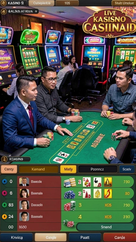 Fitur sosial yang memungkinkan interaksi antar pemain.