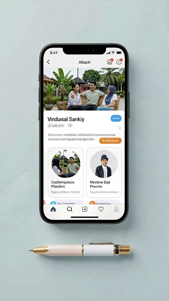 Menu misi yang mudah dinavigasi dan informatif.