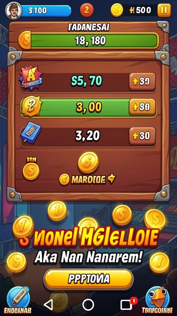 Screenshot menampilkan fitur live casino dengan dealer profesional.