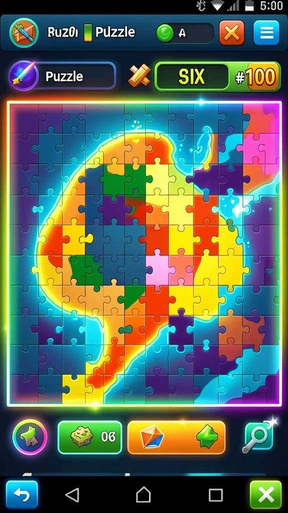 Screenshot menampilkan tampilan awal game BUAH4D dengan desain yang menarik.