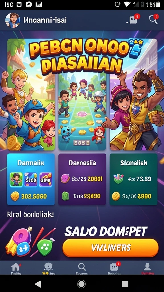 Tampilan antarmuka yang intuitif dan menarik.