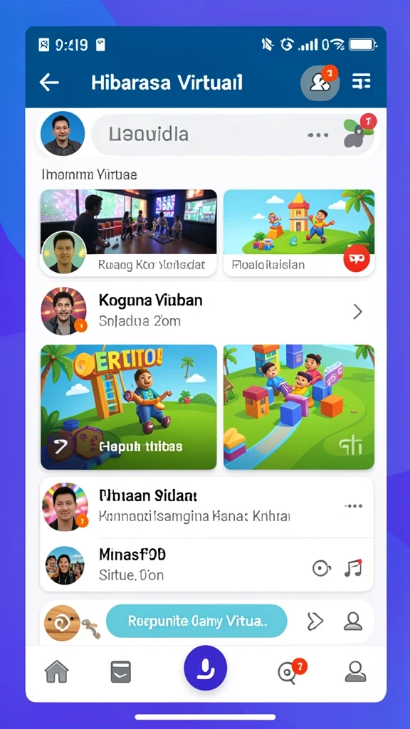 Tampilan antarmuka yang user-friendly dan menarik.