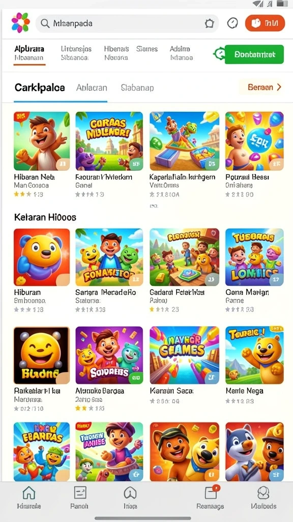 Tangkapan layar menunjukkan momen seru dalam multiplayer DMD686.