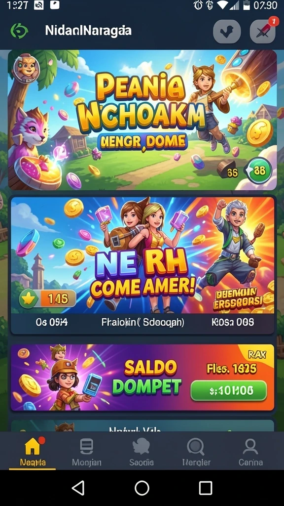 Karakter unik dengan skill spesial.