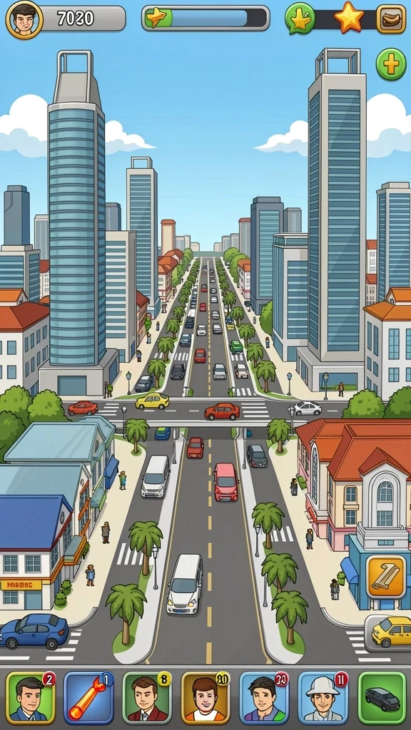 Gameplay yang seru dan penuh tantangan.
