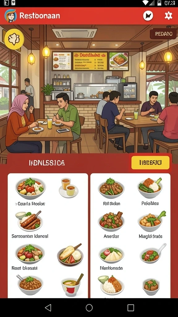 Karakter unik yang dapat diupgrade sesuai kebutuhan.