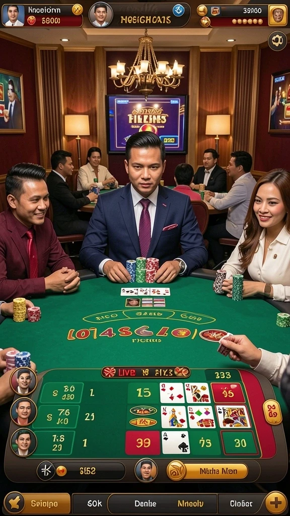 Fitur leaderboard yang menunjukkan peringkat pemain.