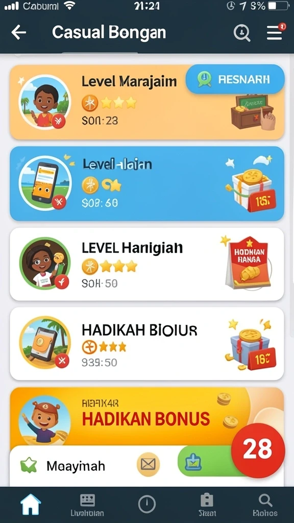 Tampilan antarmuka yang ramah pengguna.