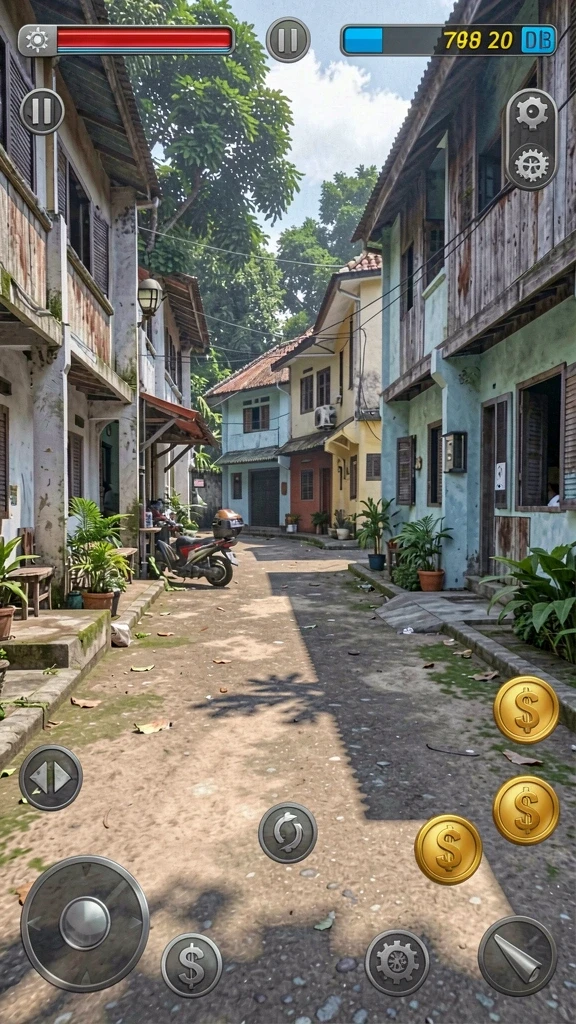 Variasi level yang menantang dengan desain menarik.