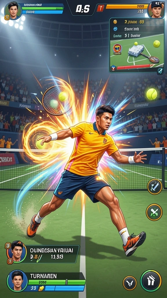 Beragam tema slot dengan fitur bonus yang seru.
