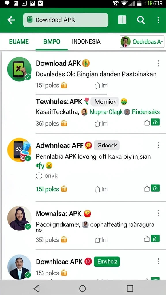 Antarmuka pengguna yang intuitif dan menarik.