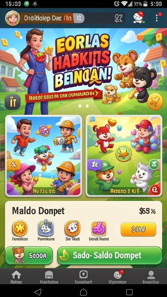 Banyak tema permainan slot yang beragam.