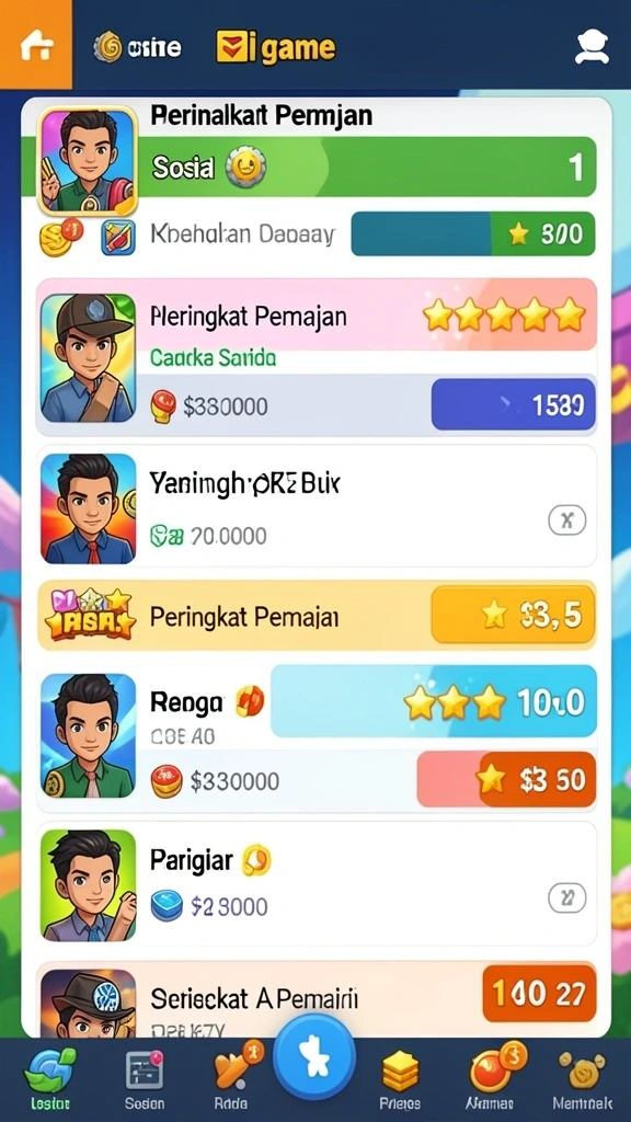 Tampilan antarmuka yang menarik dan mudah dinavigasi.