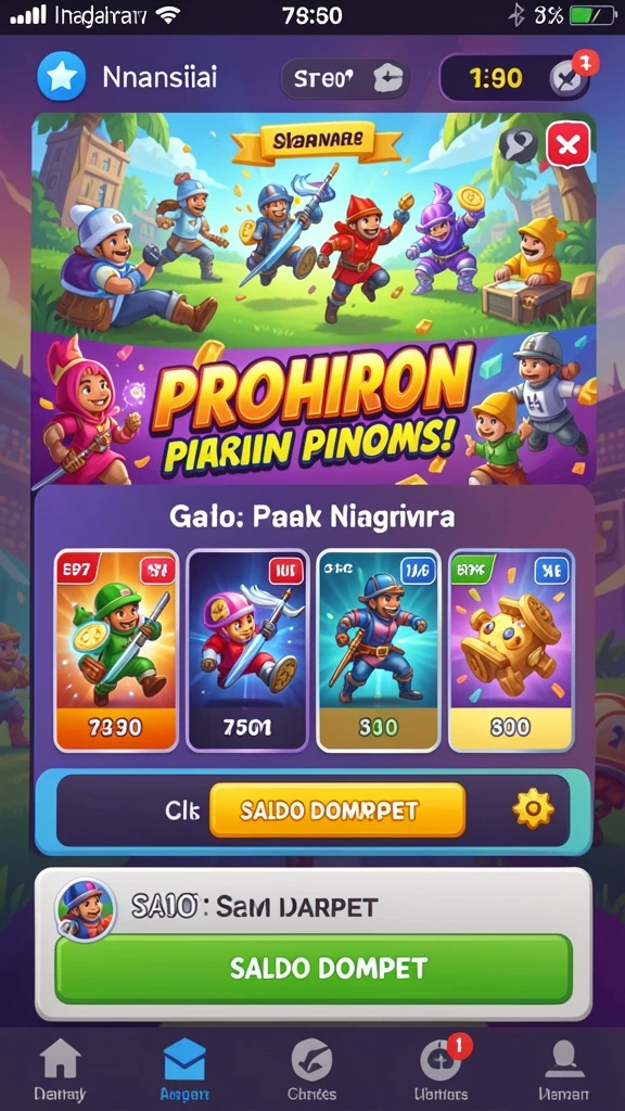 Salah satu tema populer yang tersedia di MINISLOT.