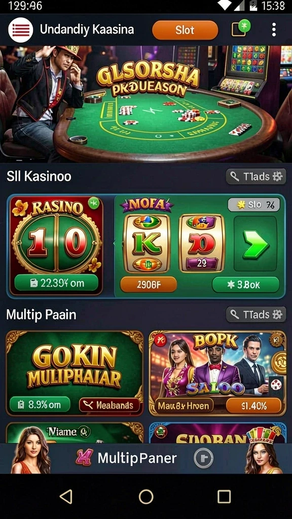 Tampilan antarmuka yang menarik dan intuitif.