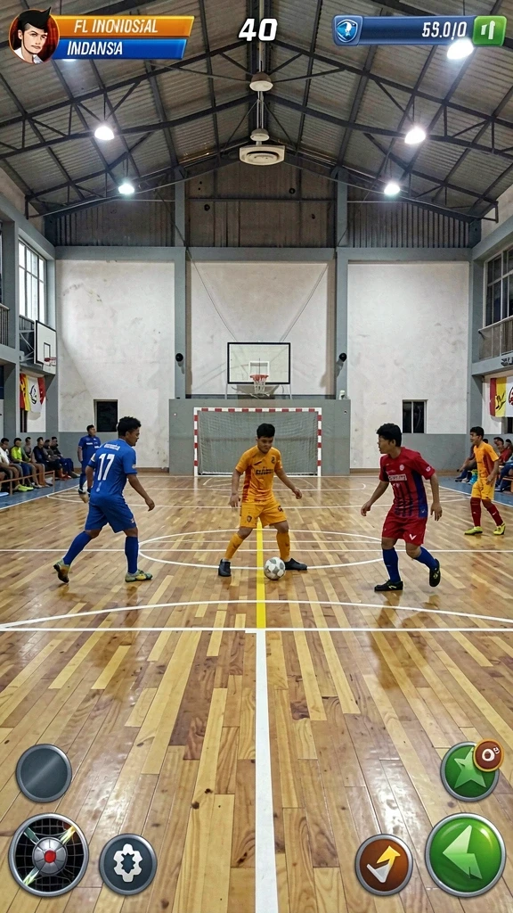 Mode kompetisi online yang seru.