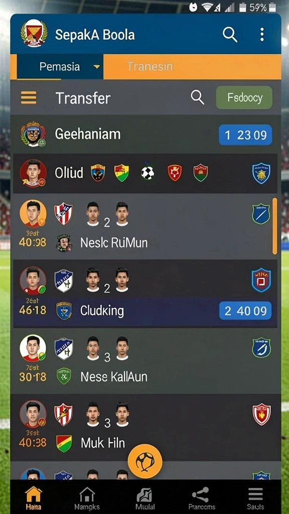 Antarmuka baru yang lebih modern dan responsif.
