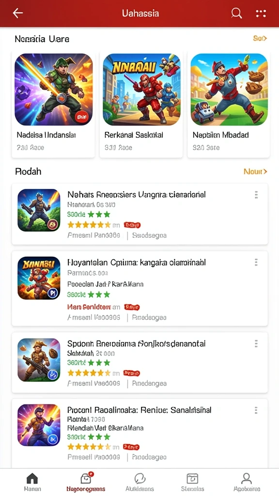 Screenshot menampilkan antarmuka utama PADI777 yang menarik.