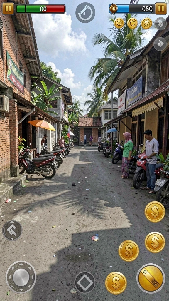 Mode multiplayer yang seru untuk bersaing dengan teman.