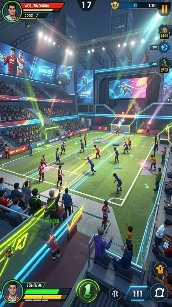 Tangkapan layar dari mode multiplayer yang seru.