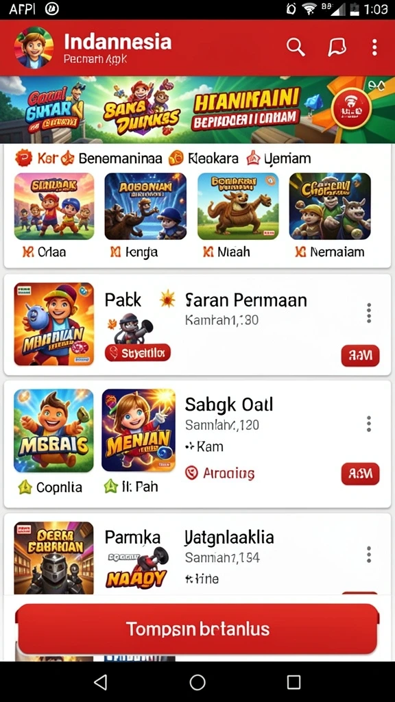 Tangkapan layar ketiga menggambarkan fitur bonus yang menguntungkan.