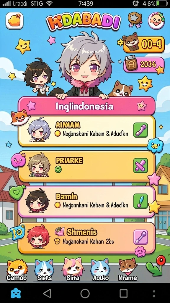 Tampilan antarmuka pengguna yang intuitif.