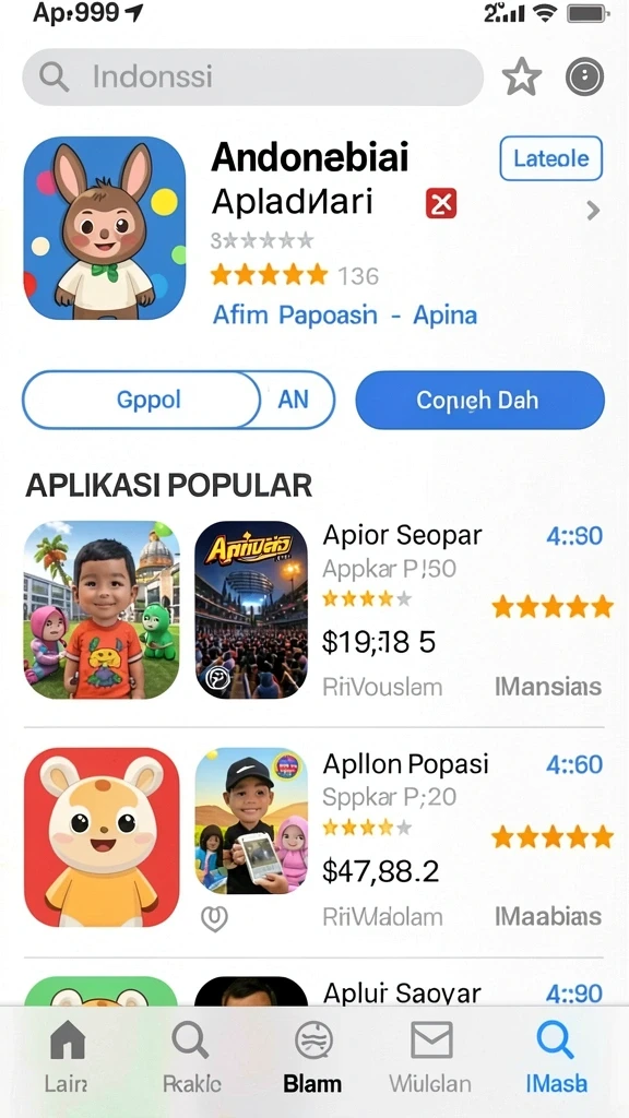 Karakter dengan desain yang unik dan menarik.