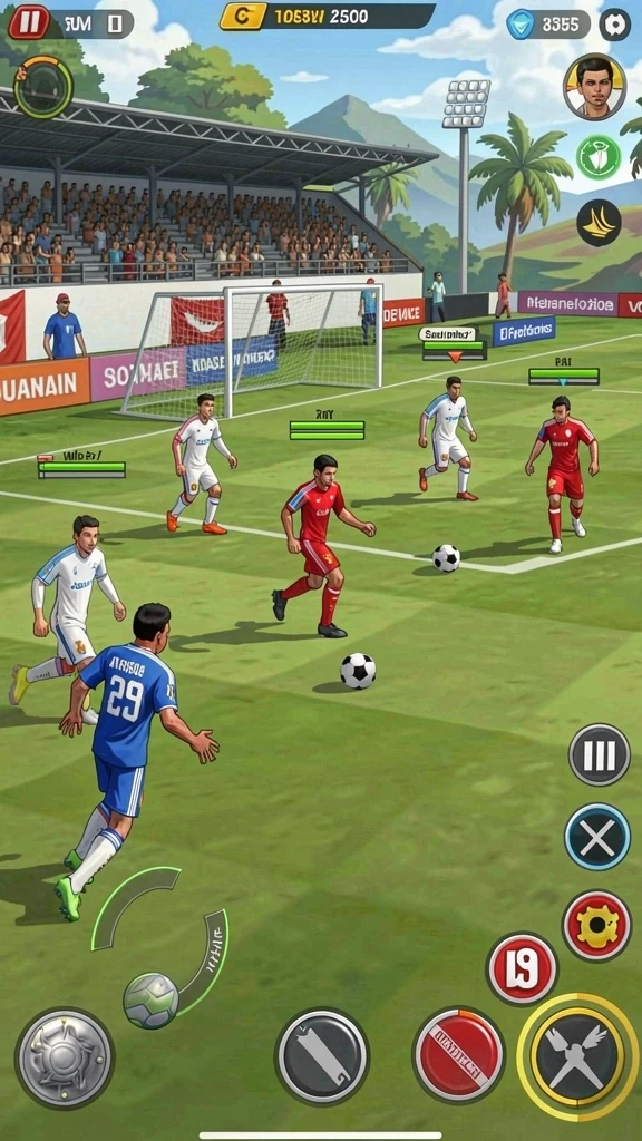 Fitur multiplayer dengan teman-teman.