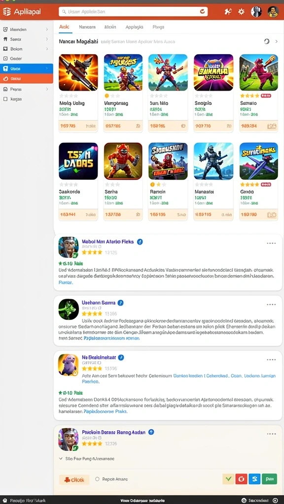 Beragam mode permainan dengan tantangan yang seru.