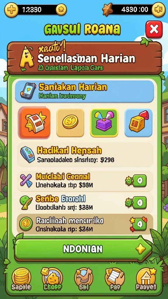Tangkapan layar menunjukkan grafis menawan dari TAR555.