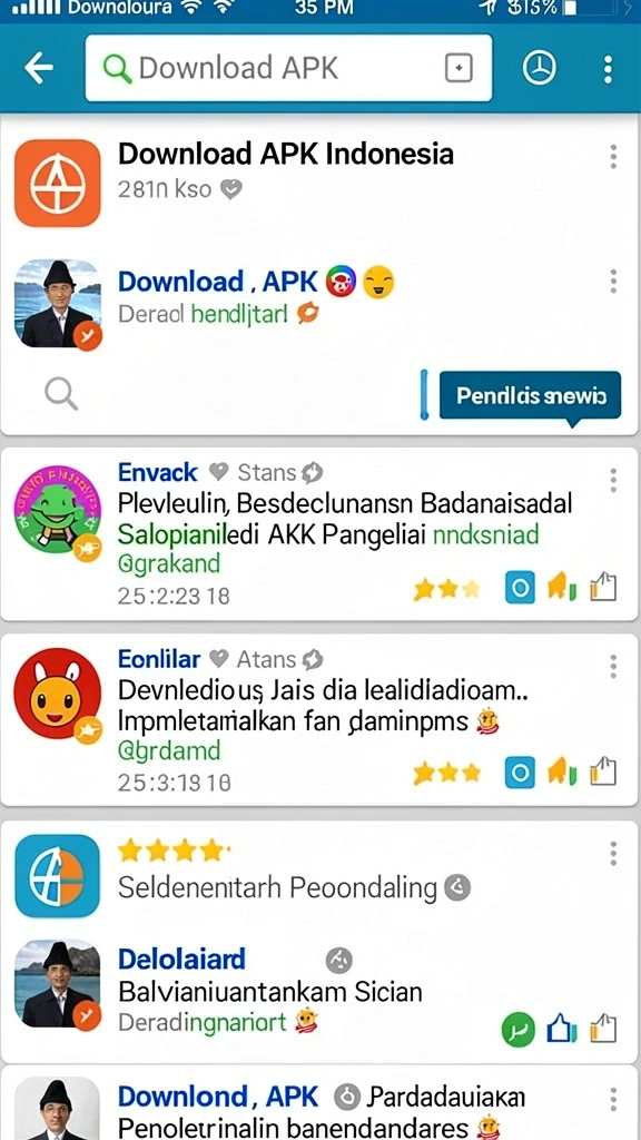 Tampilan antarmuka game yang menarik dan mudah digunakan.