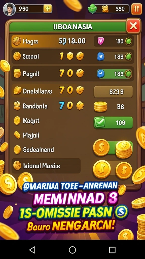 Momen seru dalam permainan saat menyelesaikan level sulit.